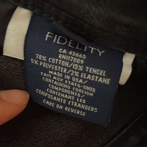 FIDELITY Sola Mid Rise Ankle Jean - Picture 8 of 8